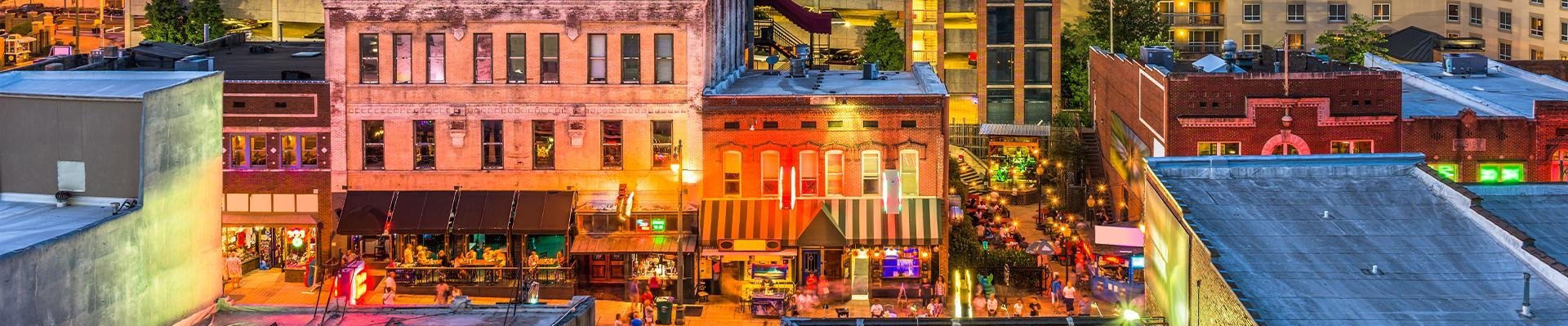 Beale Street in Memphis, Amerika