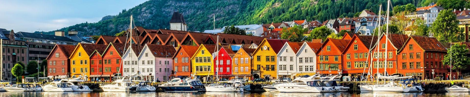 Bergen in Noorwegen