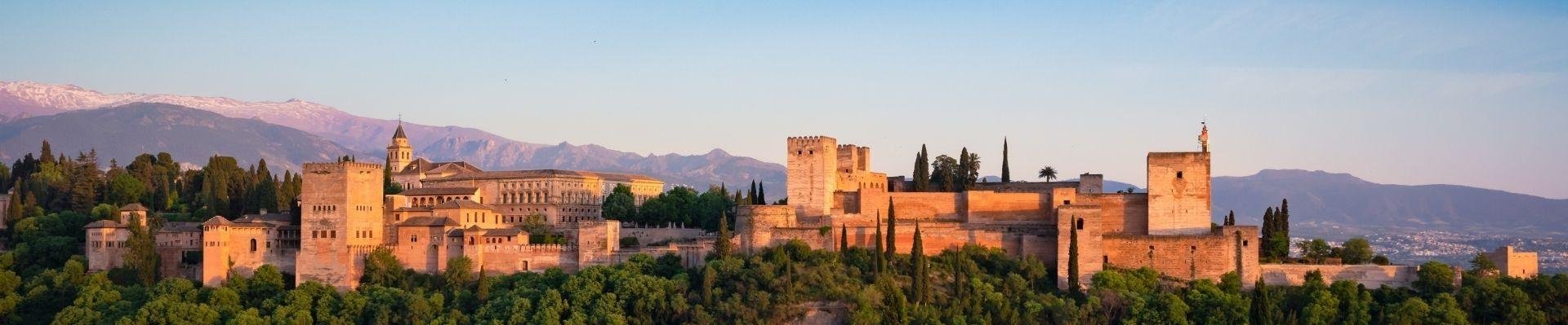 Alhamabra in Granada Spanje