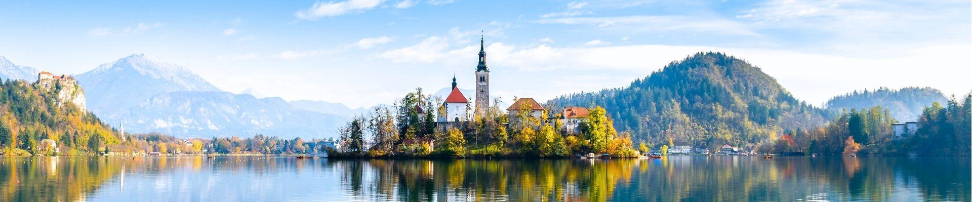 Lake Bled in Slovenië