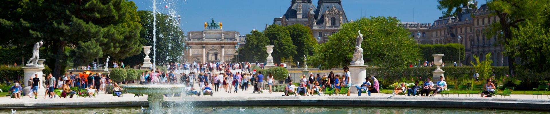 Jardin des Tuileries, Parijs, Frankrijk