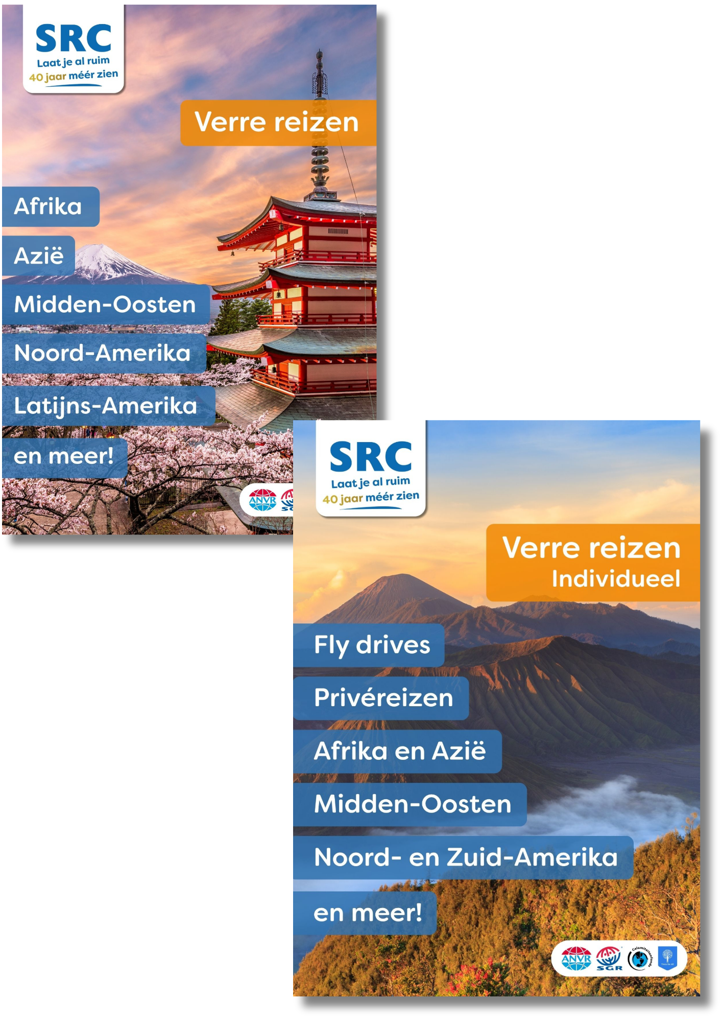 Brochure Verre reizen en verre reizen individueel