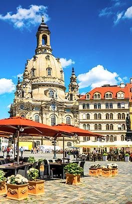 Frauenkirche, Dresden, Duitsland Frauenkirche, Dresden, Duitsland