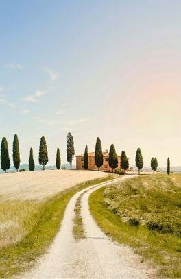 Het Toscaanse landschap Italië Het Toscaanse landschap Italië