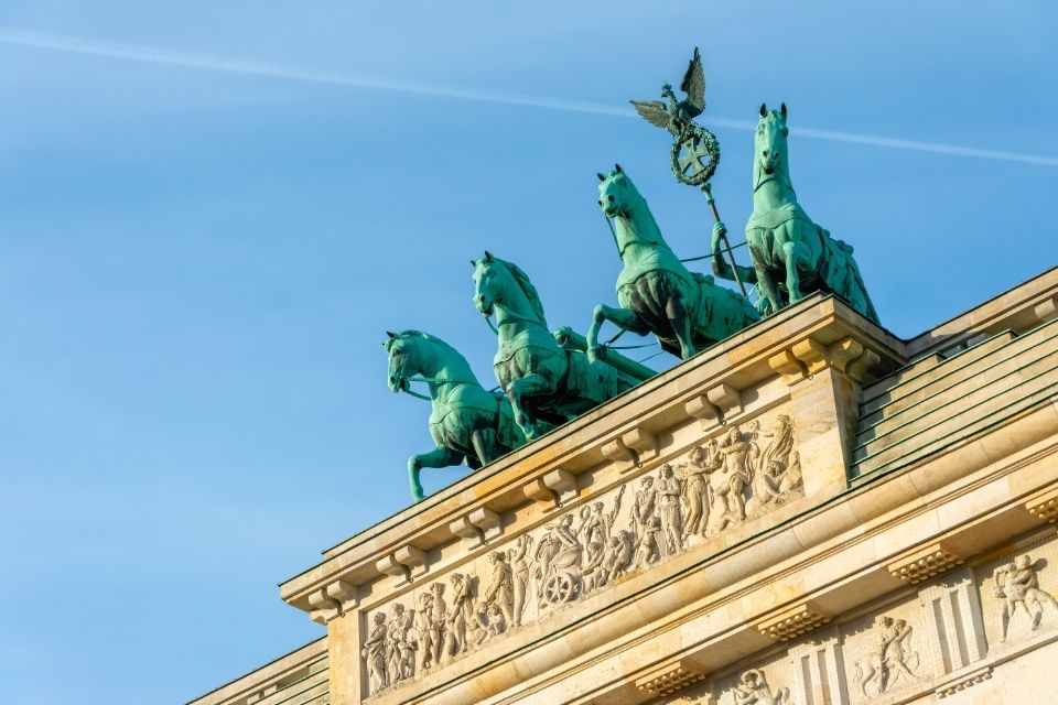 Brandenburger Tor in Berlijn, Duitsland