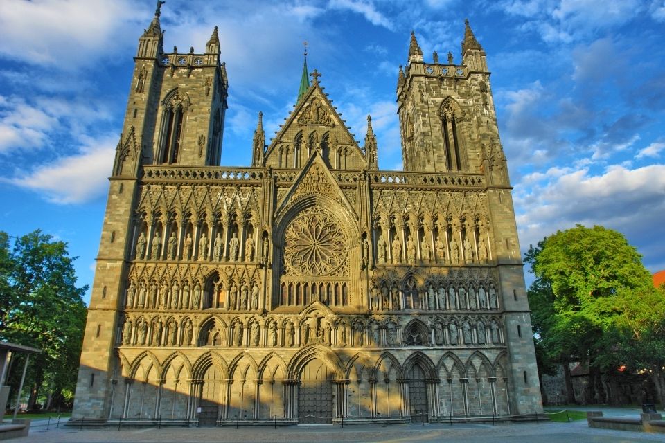 Nidaroskathedraal, Trondheim, Noorwegen