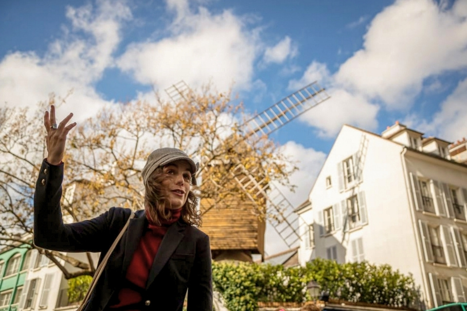  Moulin de la Galette, zangeres Anne-Sophie Guerrier, chansons, Parijs Frankrijk