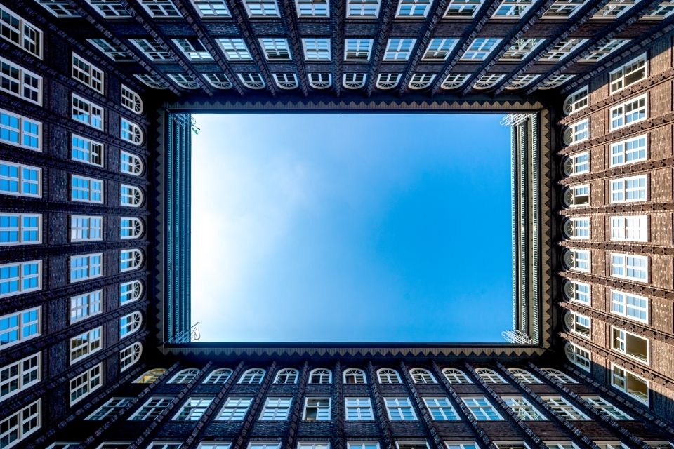 Kontorhausviertel in Hamburg, Duitsland