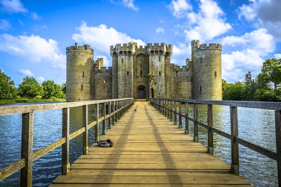 Bodiam Castle Groot-Brittannië