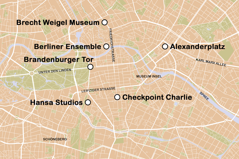 Routekaart Muziekreis Berlijn met Leo Blokhuis