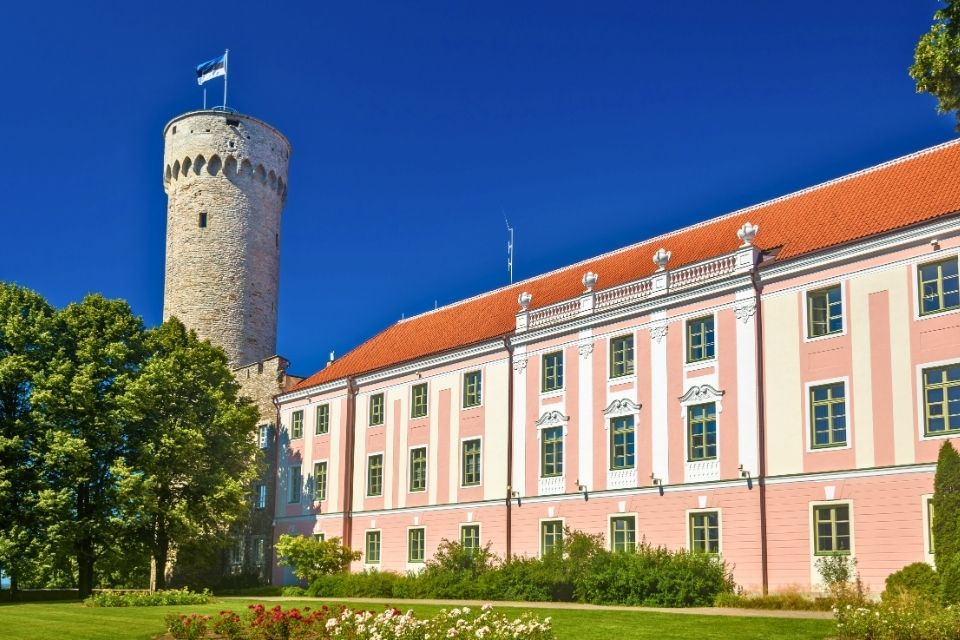 Toompea loss in Tallinn, Estland