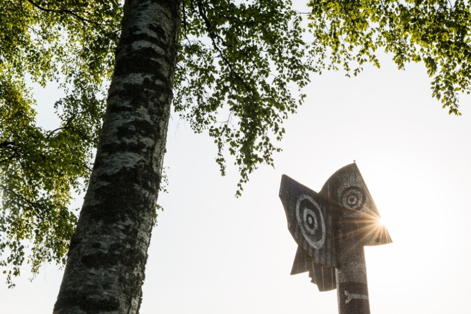 Beeld van Pablo Picasso, Kristinehamn, Zweden