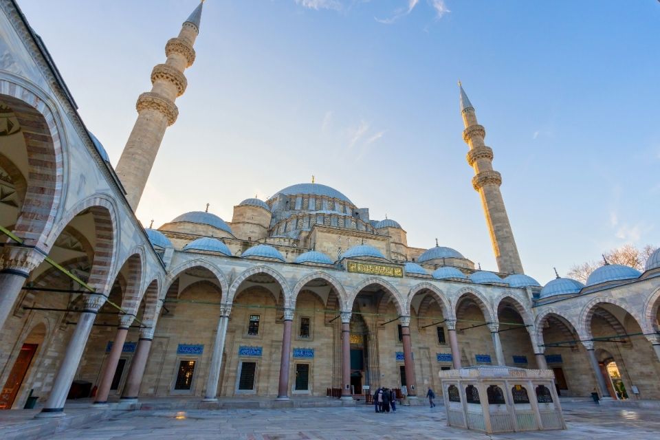 Suleymaniyemoskee in Istanbul, Turkije
