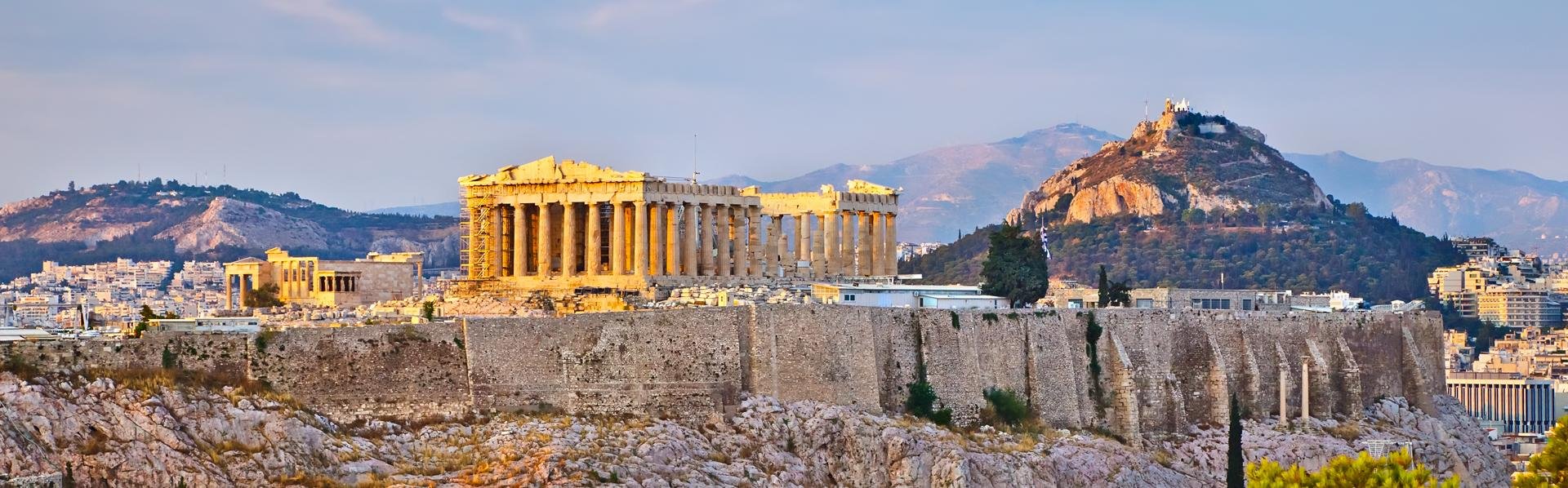 Akropolis in Athene, Griekenland