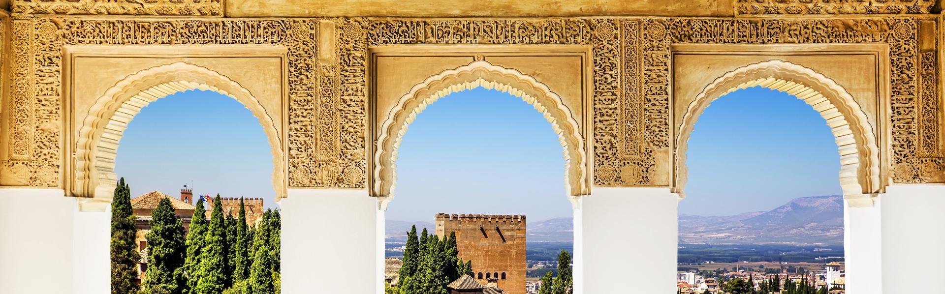 Alhambra, Granada, Andalusië, Spanje