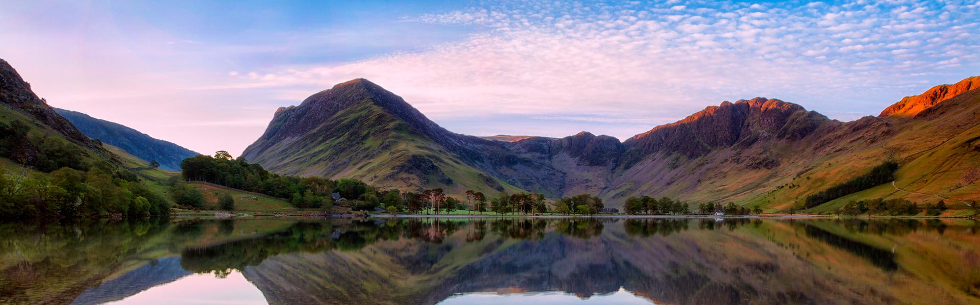 Buttermere Lake, Lake District, Cumbria, Groot-Brittannië