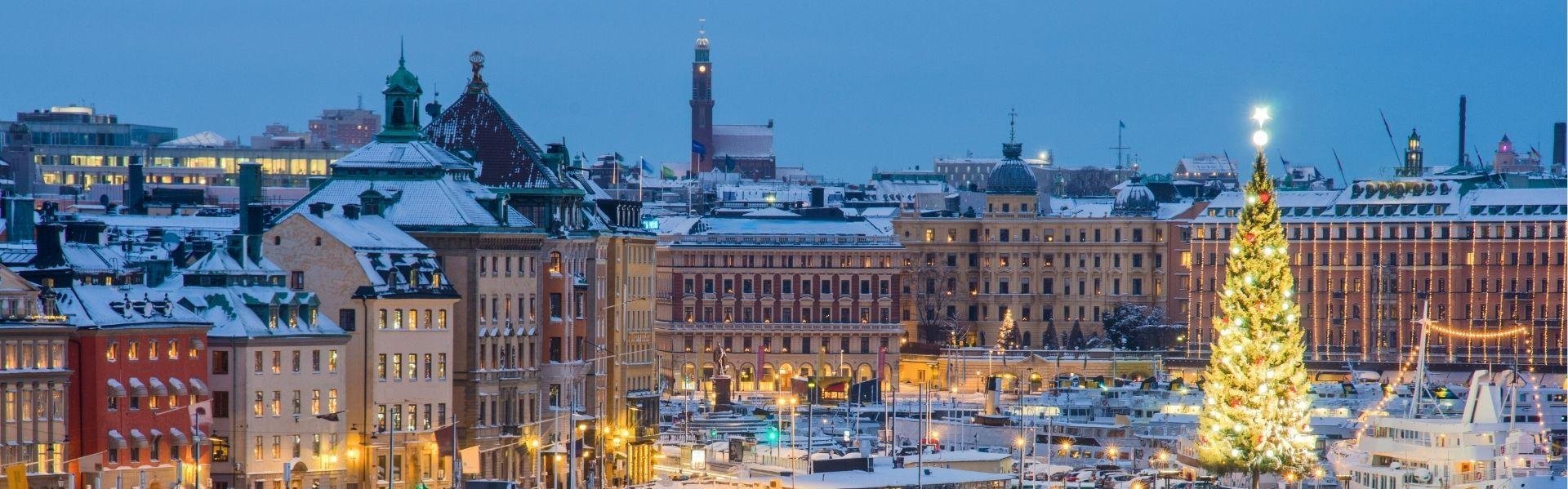 Stockholm Zweden Kerst