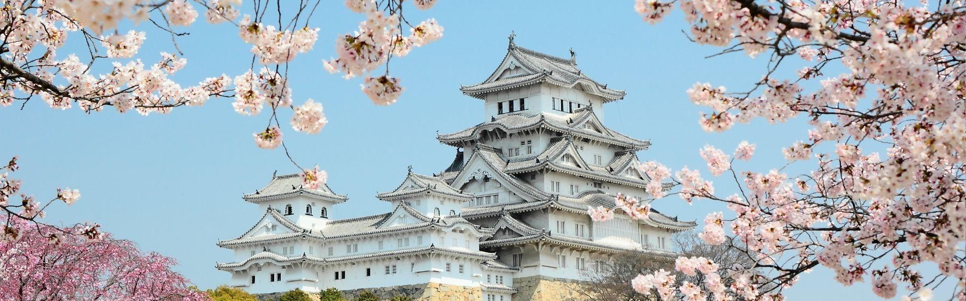 Witte Reigerkasteel in Himeji, Japan