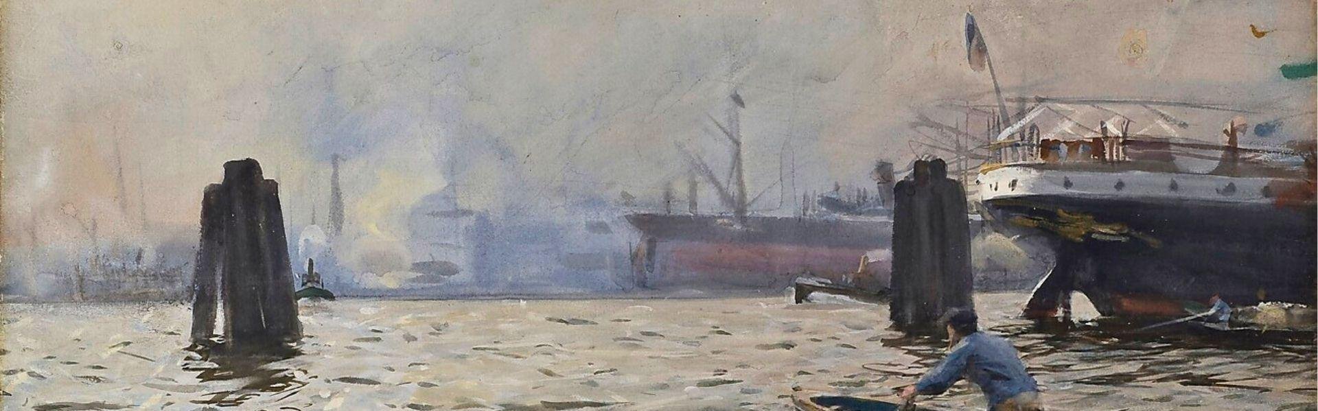 Anders Zorn Hamburger Hafen 1891
