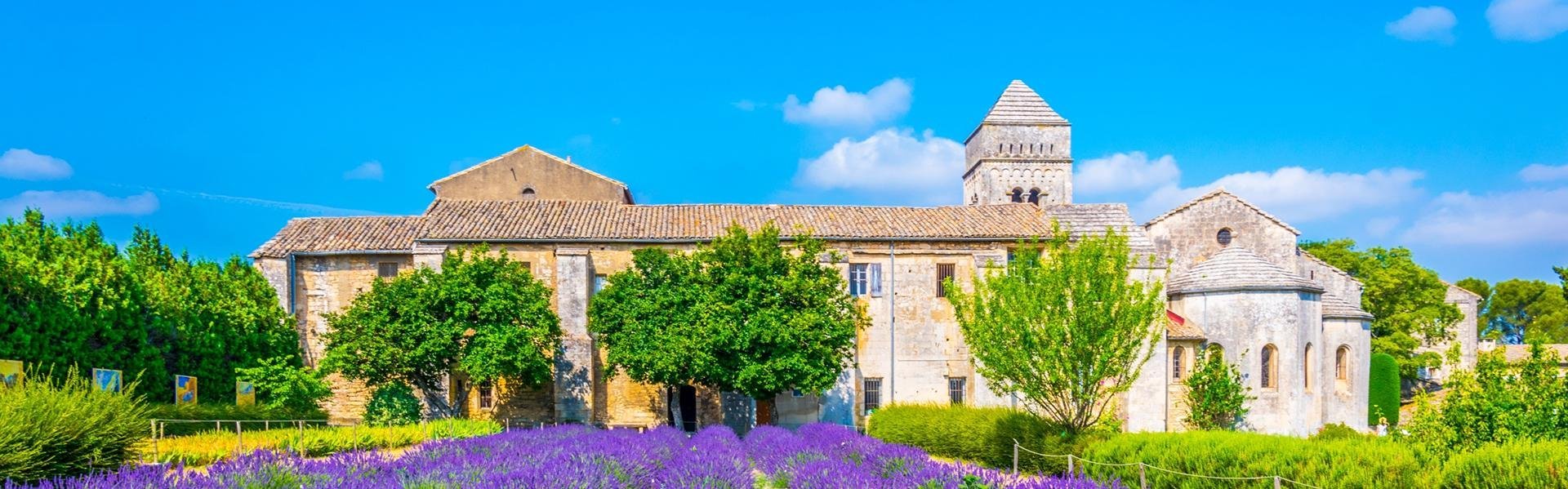 Saint-Paul-de-Mausole in Saint-Rémy-de-Provence, Frankrijk