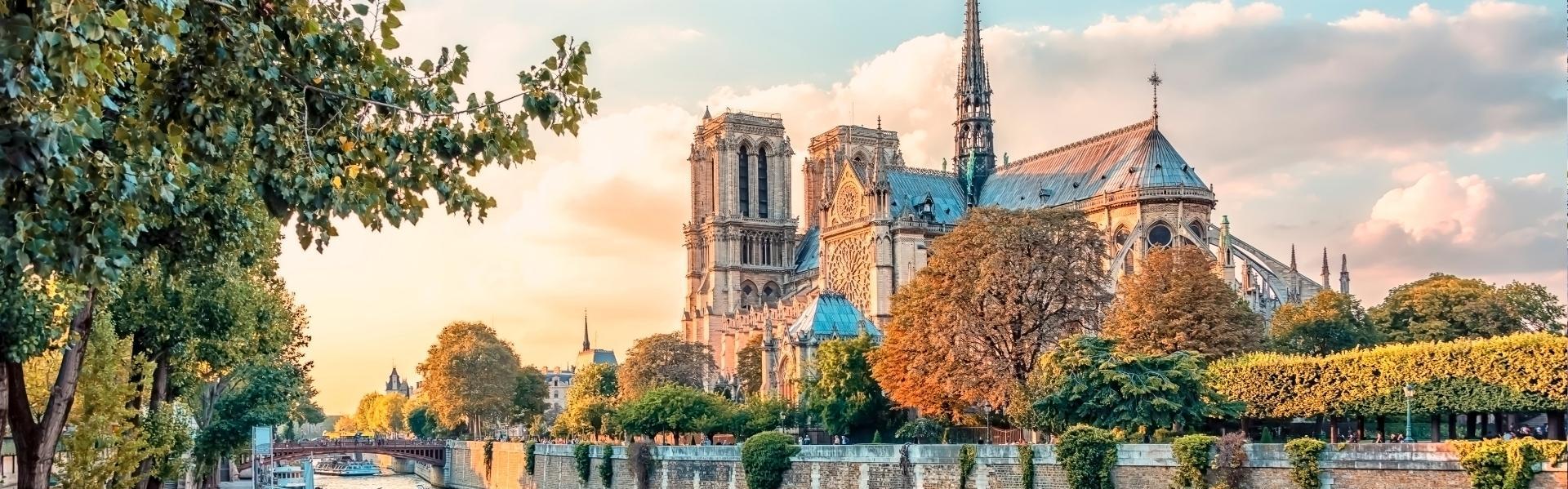De Notre-Dame in Parijs, Frankrijk
