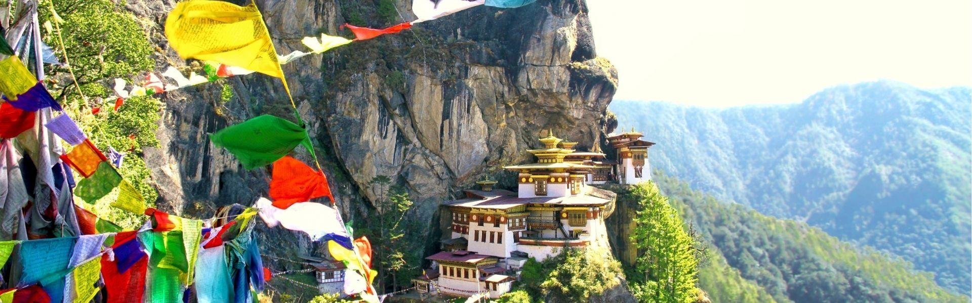Taktshang klooster, het nest van de tijger, Bhutan