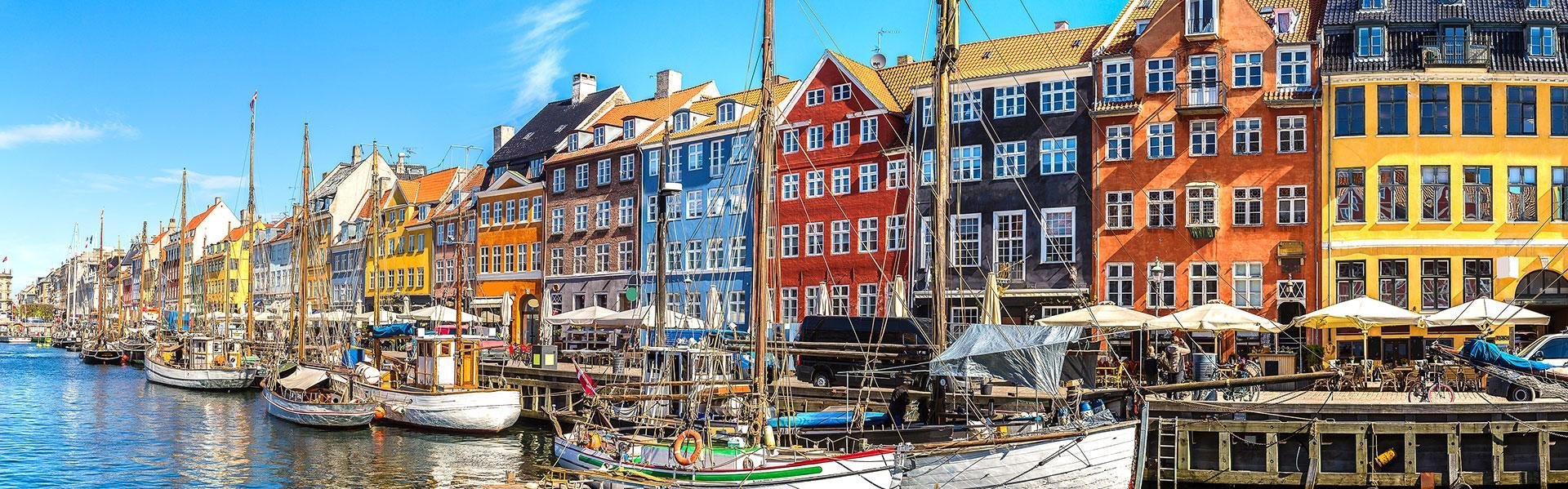 Nyhavn Kopenhagen Denemarken