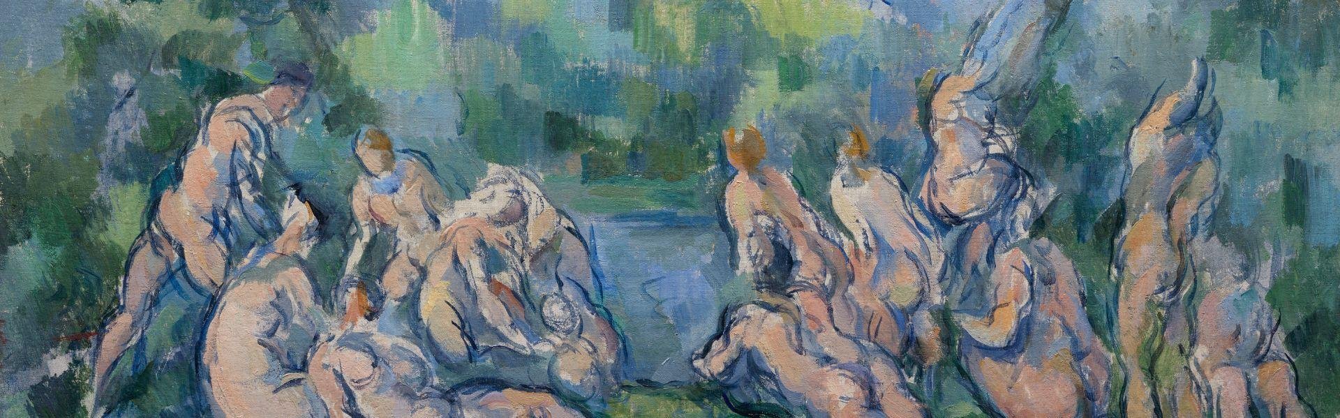 Paul Cezanne, Les Baigneurs, 1899–1904, The Art Institute of Chicago