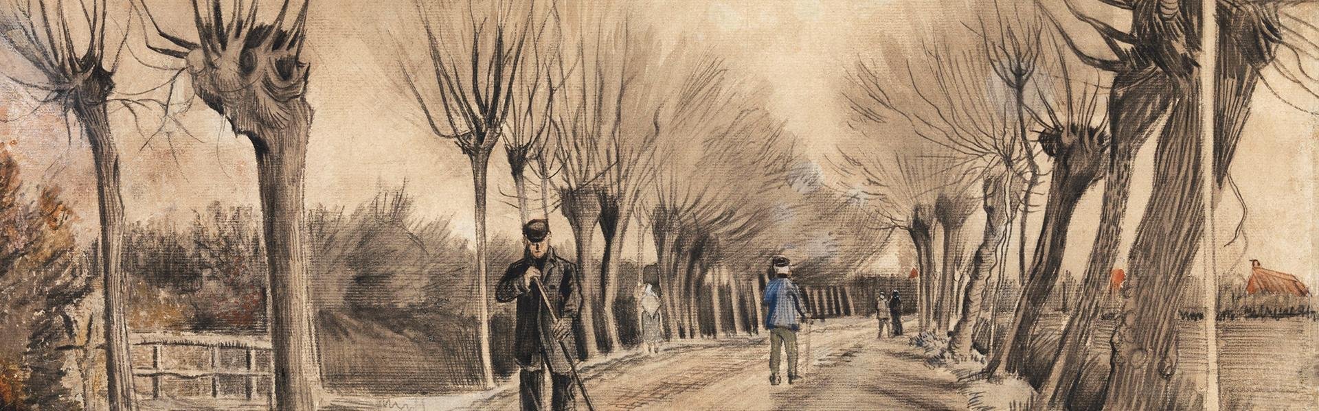 De weg in Etten, Vincent van Gogh, 1881