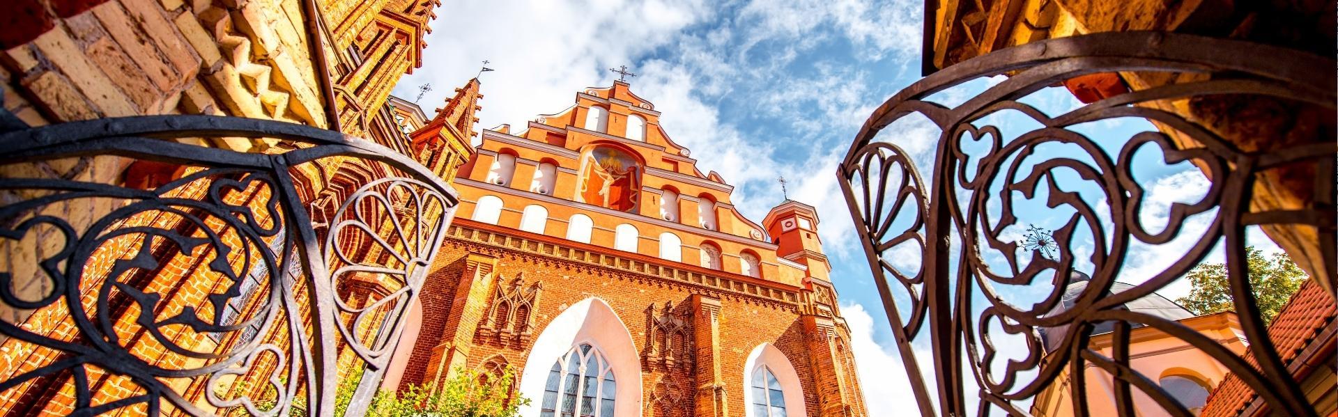 Sint Annakerk in Vilnius Litouwen