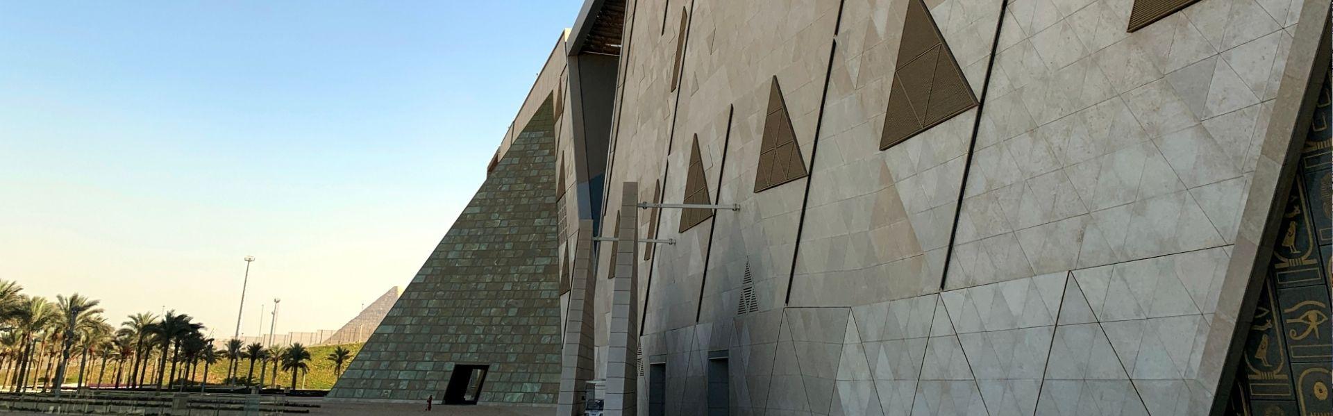 Het Grand Egyptian Museum in Egypte