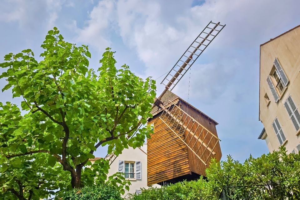 Moulin de la Galette Montmartre Parijs Frankrijk