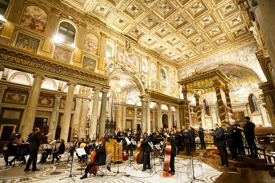 Rome Musica Sacra in Santa Maria Maggiore © Fondazione pro Musica e Arte Sacra
