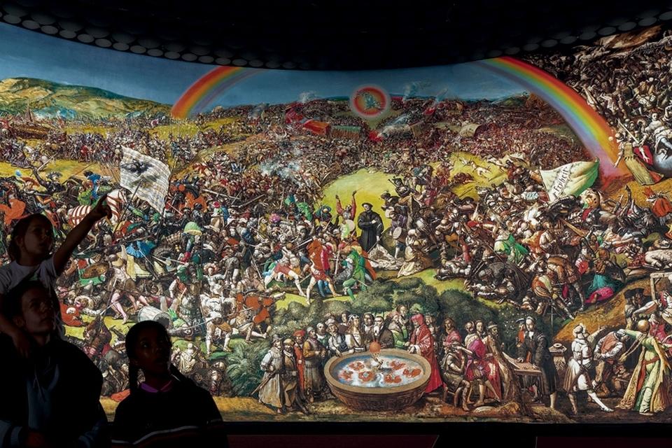 Deutscher Bauernkrieg - Werner Tübke | © CC-BY-SA VG Bild Kunst, Bonn 2022
