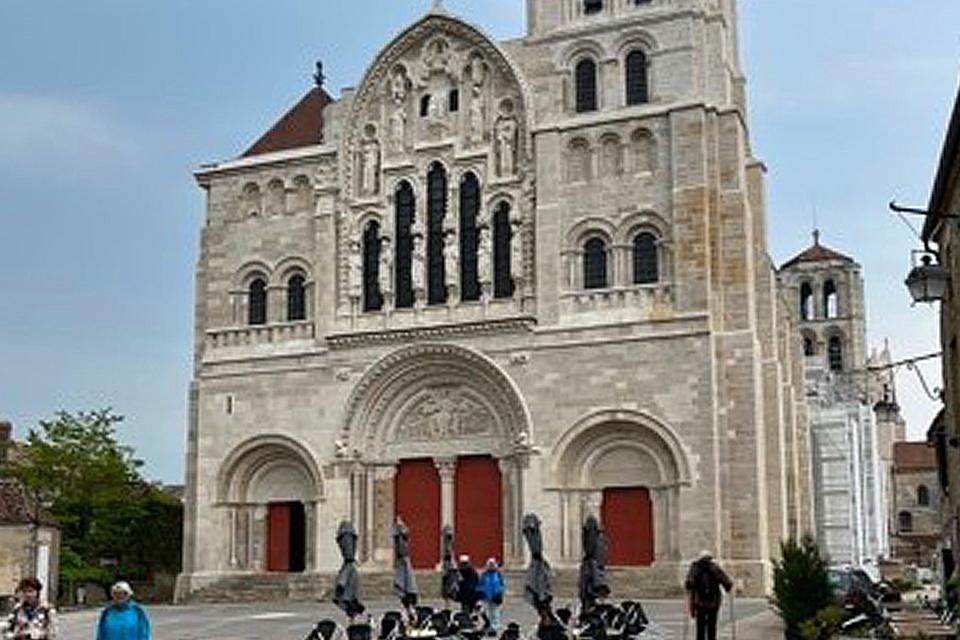 Sainte-Marie-Madeleine in Vézelay | Foto: reisleider Johan