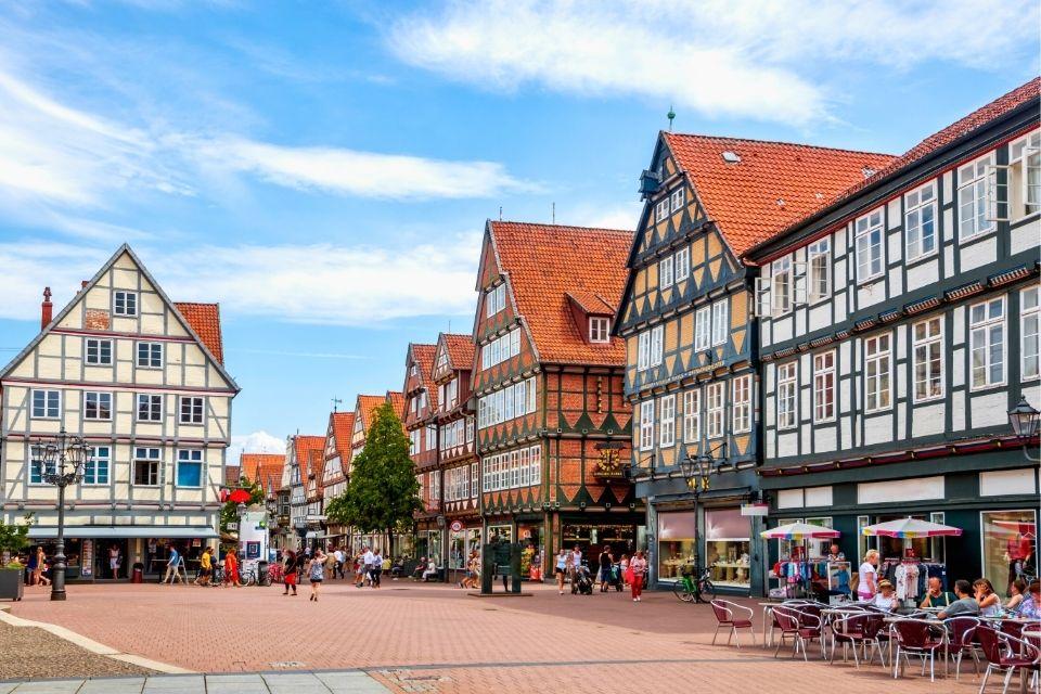 Altstadt van Celle Duitsland