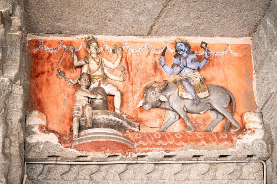 Virupaksha-tempel in de 15e-eeuwse stad Vijayanagar, India