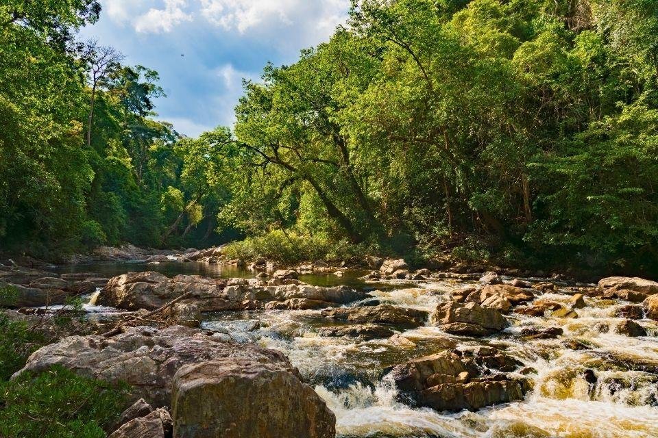 Lake Berkoh in Maleisië