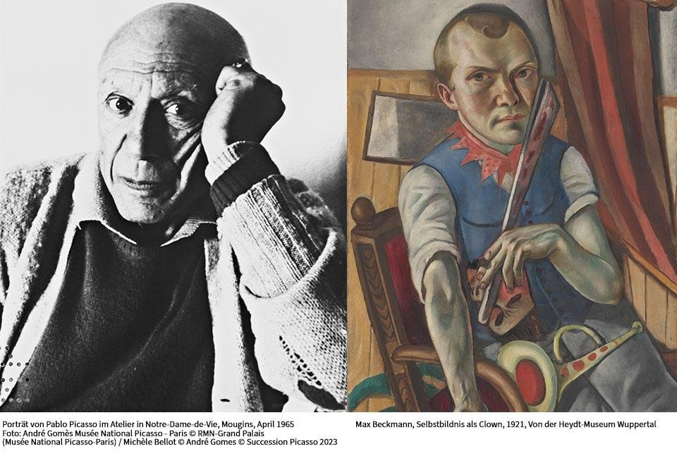 Pablo Picasso | Max Beckmann , Von der Heydt-Museum Wuppertal, Duitsland