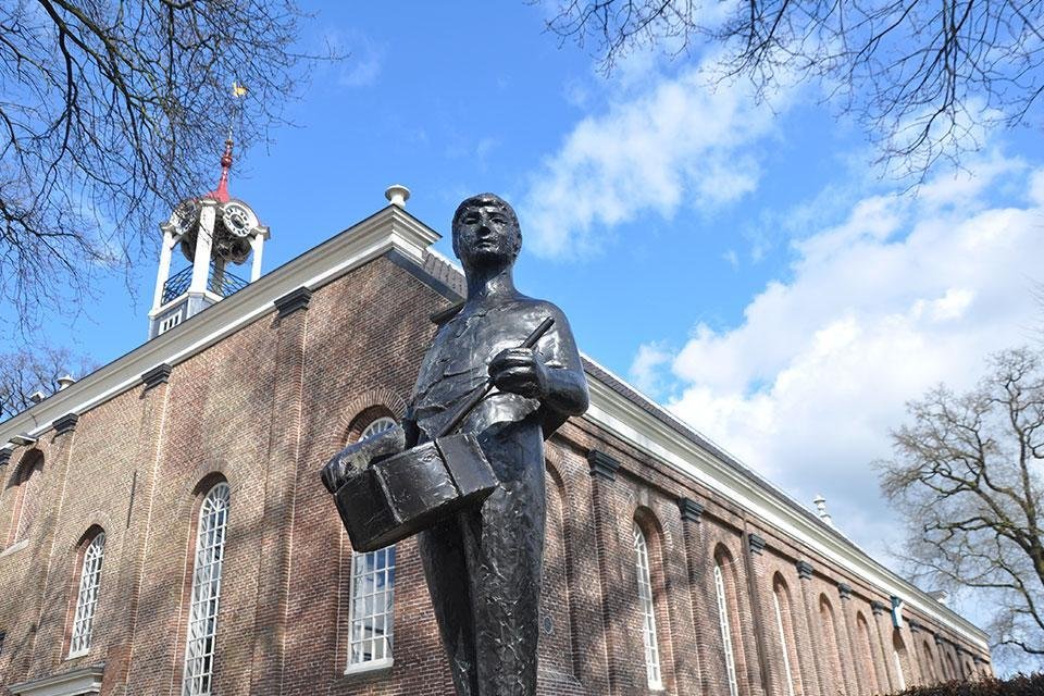 Hervormde kerk in Hoogeveen, Drenthe, Nederland