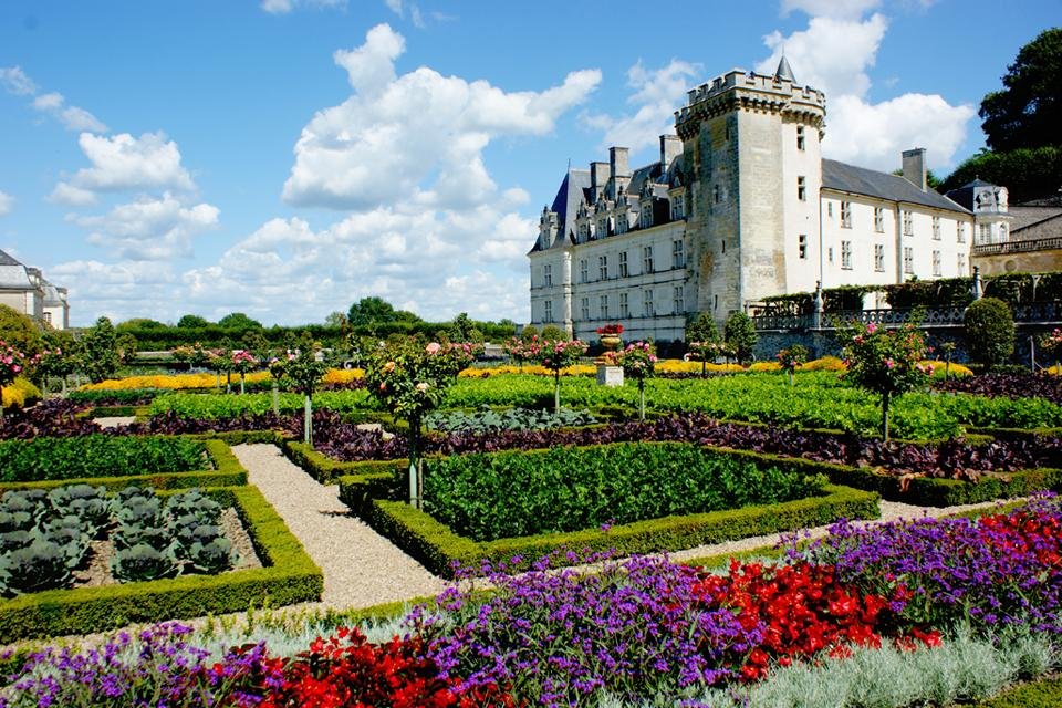 Kasteel Villandry in Frankrijk