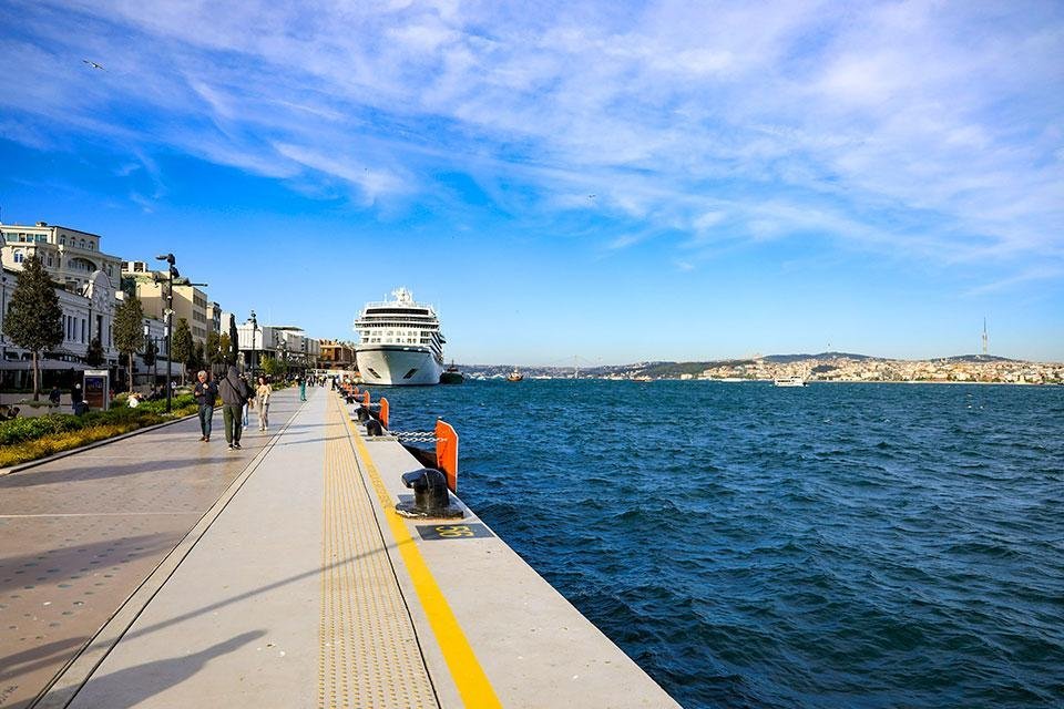 Galataport in Istanbul, Turkije