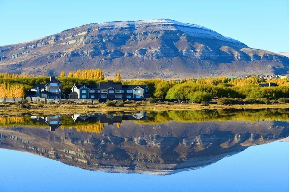 Lago Argentino, waaraan El Calafate ligt, Argentinië