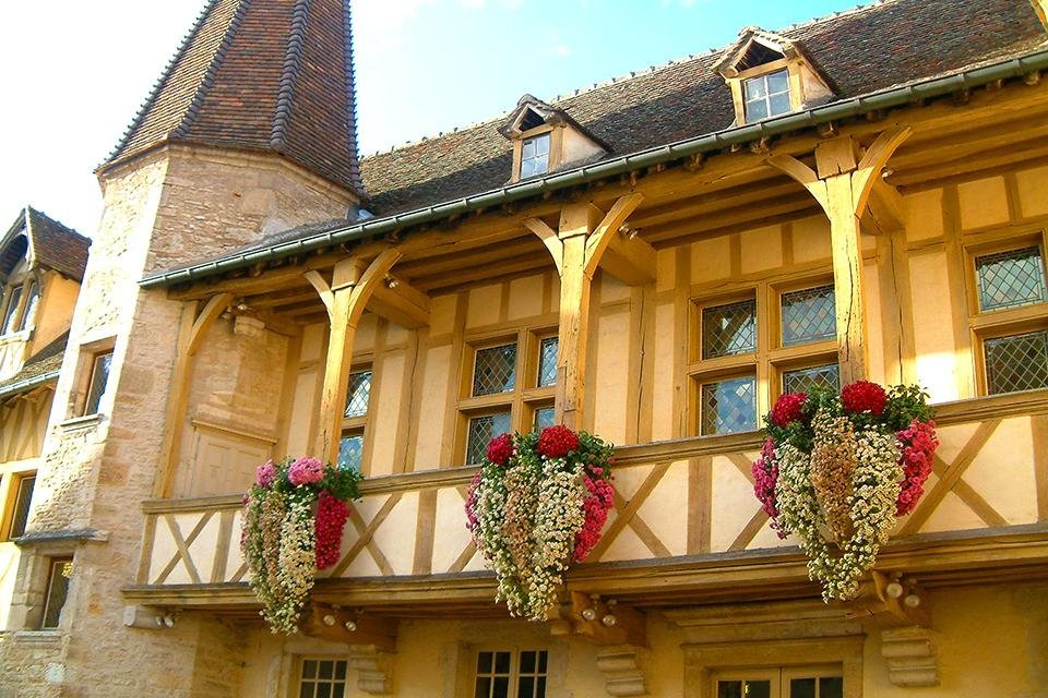 Wijnmuseum in Beaune. Frankrijk