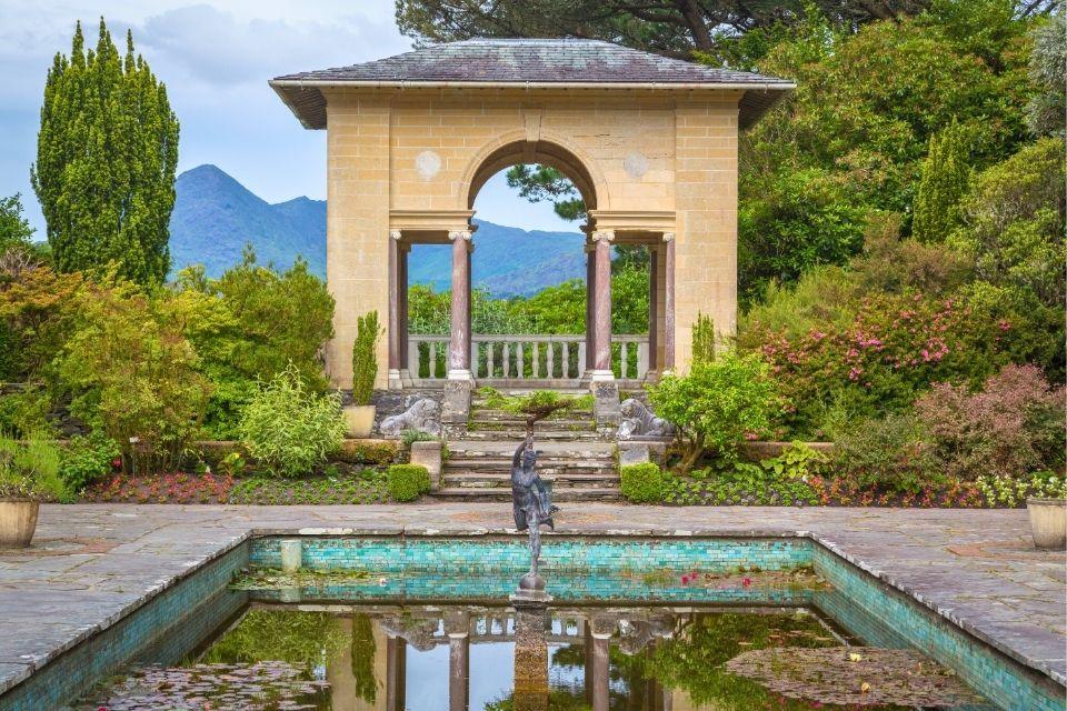 Ilnacllin-tuin op het eiland Garnish Ierland