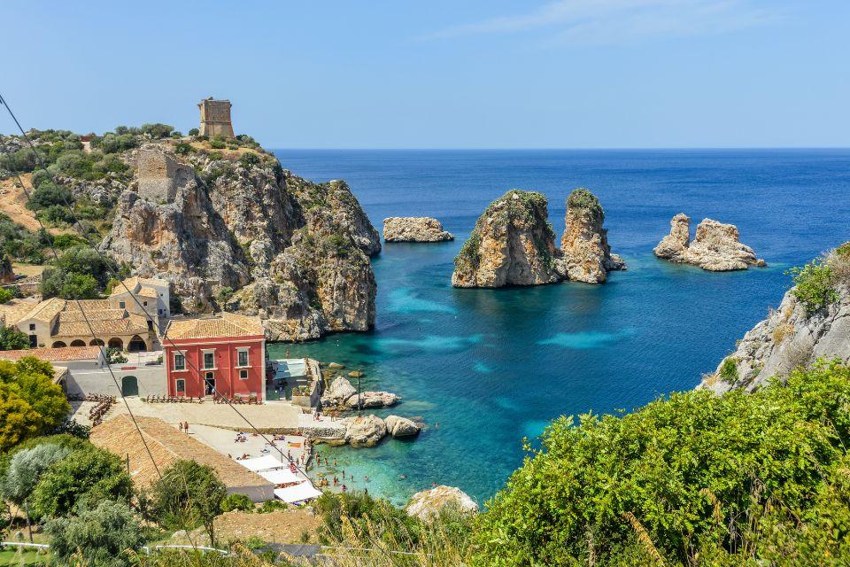 Scopello, Sicilië, Italië