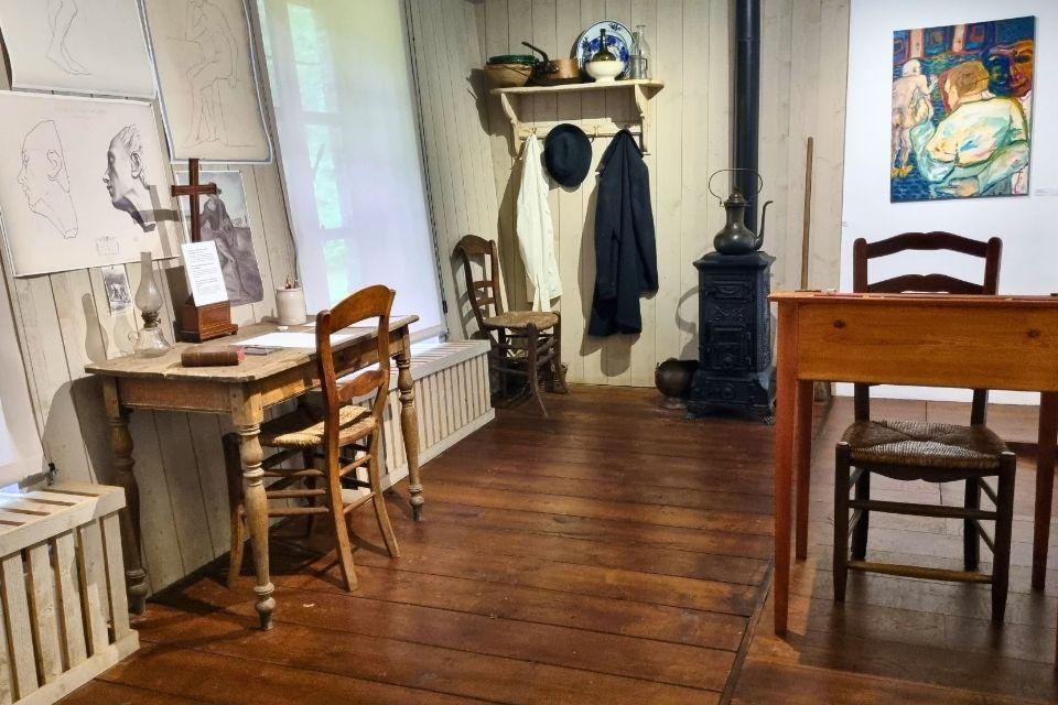 Maison Van Gogh in Cuesmes Mons België