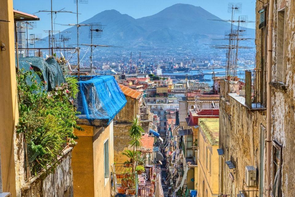 De Spaccanapoli in Napels Italië