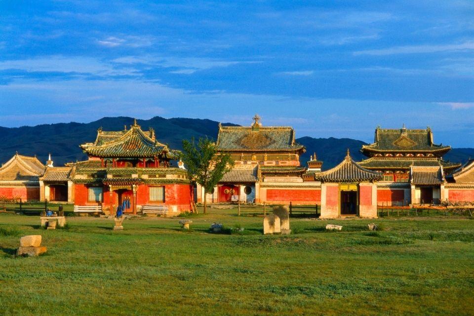 Het boeddhistische Erdene Zuu-klooster Mongolië