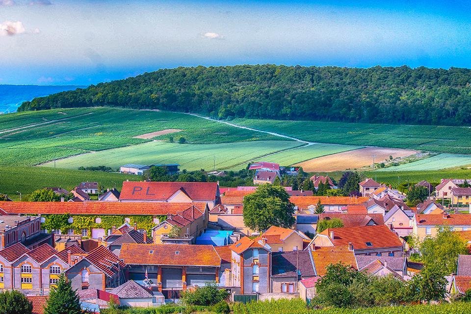 Vallée de la Marne, Champagne, Frankrijk